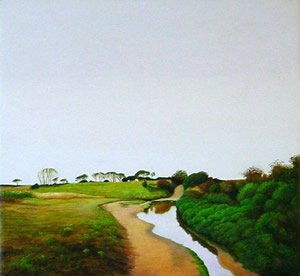 After the Rain - oil on linen - 2003 - by Marlies Ihmels