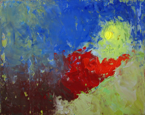 Color Symphony 4 - oil -  by Marlies Ihmels
