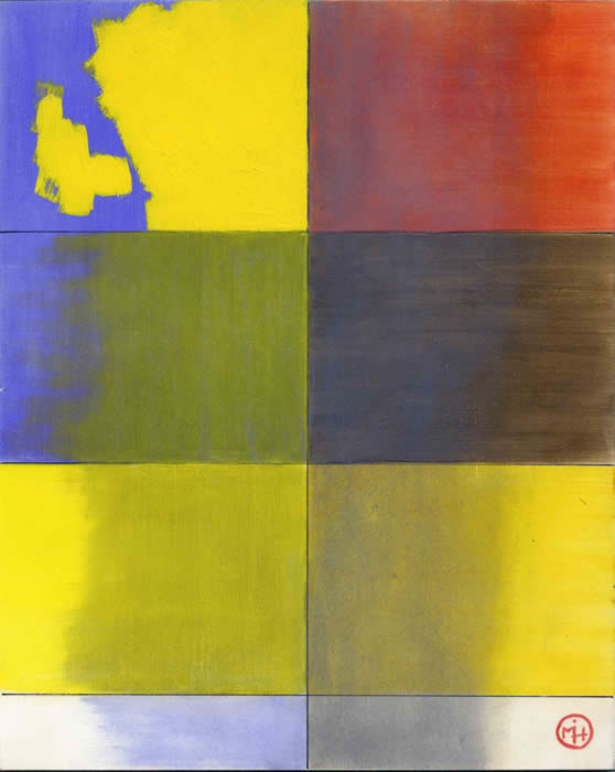 Indirect Color Painting - Study By Marlies Ihmels-Herget