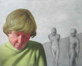 Influenced - oil on panel - 16 x 20 inches - 2006 - by Marlies Ihmels-Herget