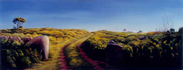 The Gateway - oil on linen - 1999 - by Marlies Ihmels  a.k.a. Marlies Herget