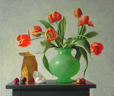 Tulips with Chocolates by Marlies Ihmels-Herget